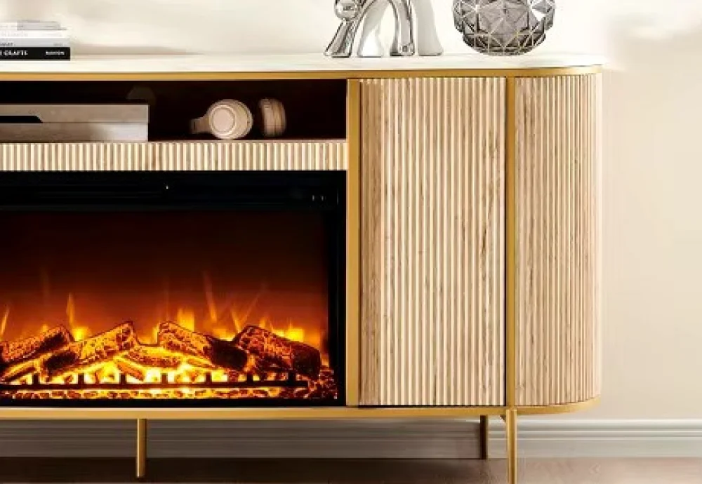 electric fireplace tv stand